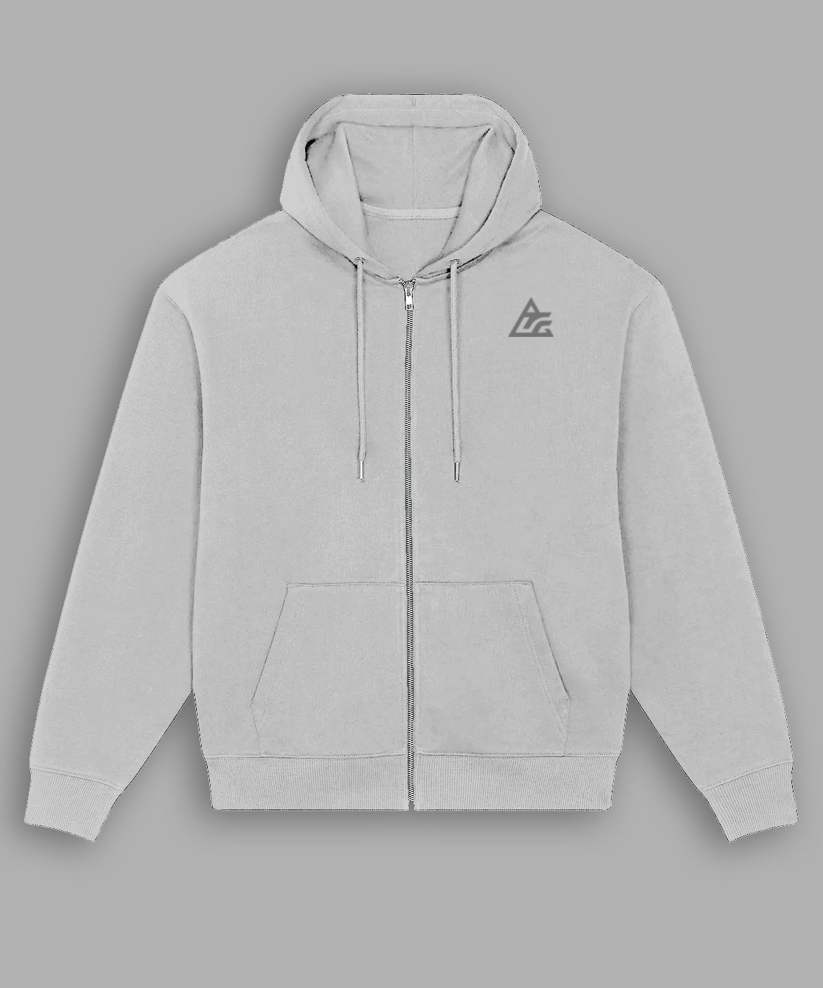 EcoZip Unisex Heavy Zip Hoodie