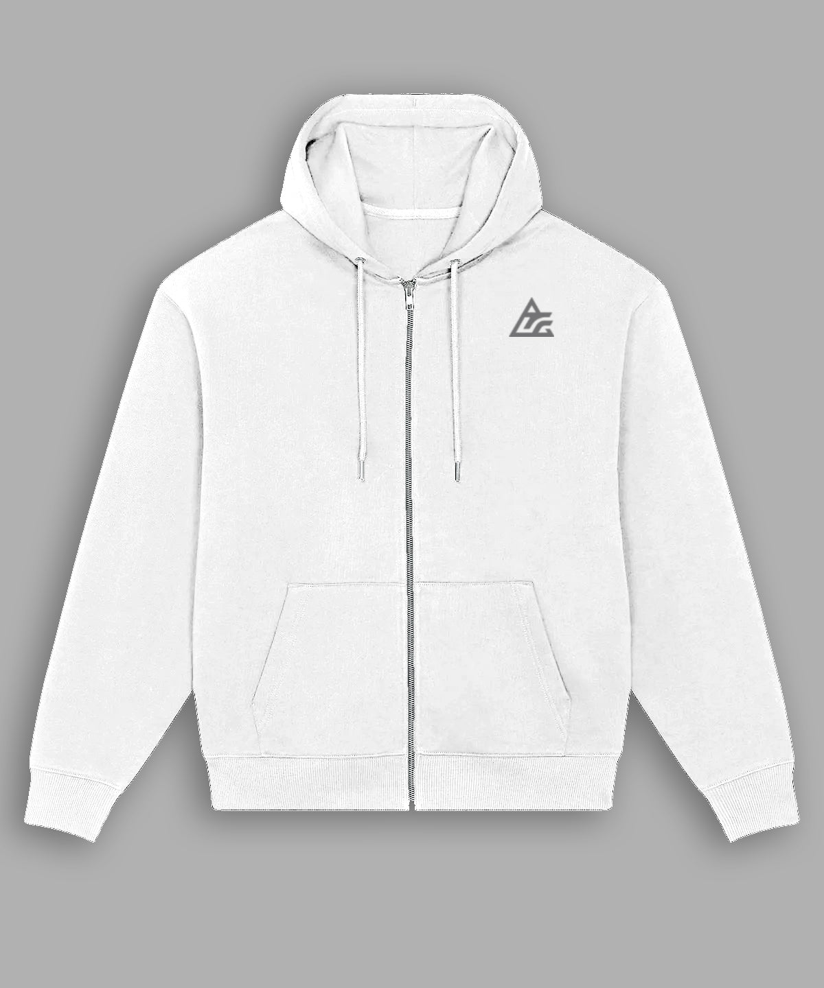 EcoZip Unisex Heavy Zip Hoodie
