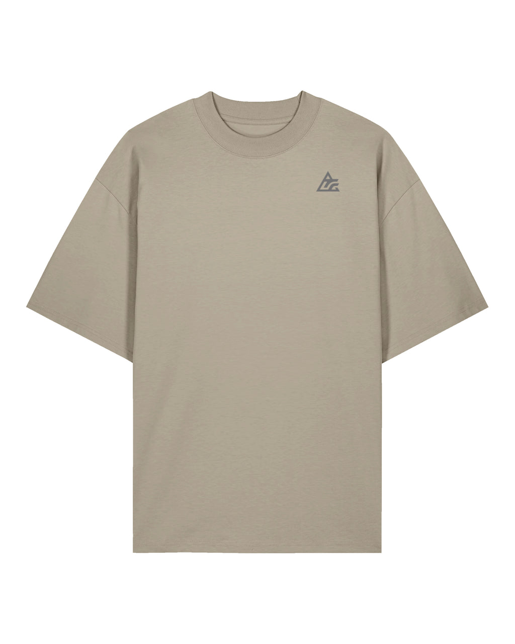Oversized Urban Tee with  Mountain Outline Back Print – Unlocked Potential Series