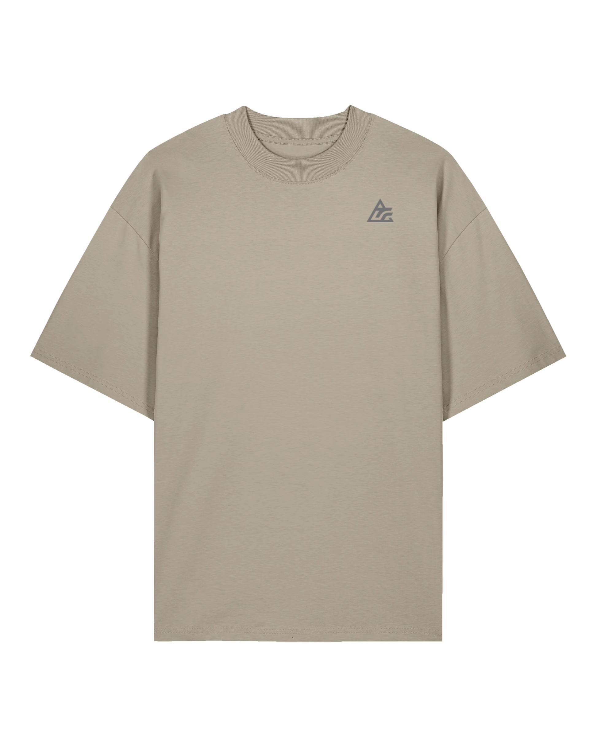 Oversized Urban Tee with Mountain Vista Back Print – Unlocked Potential Series