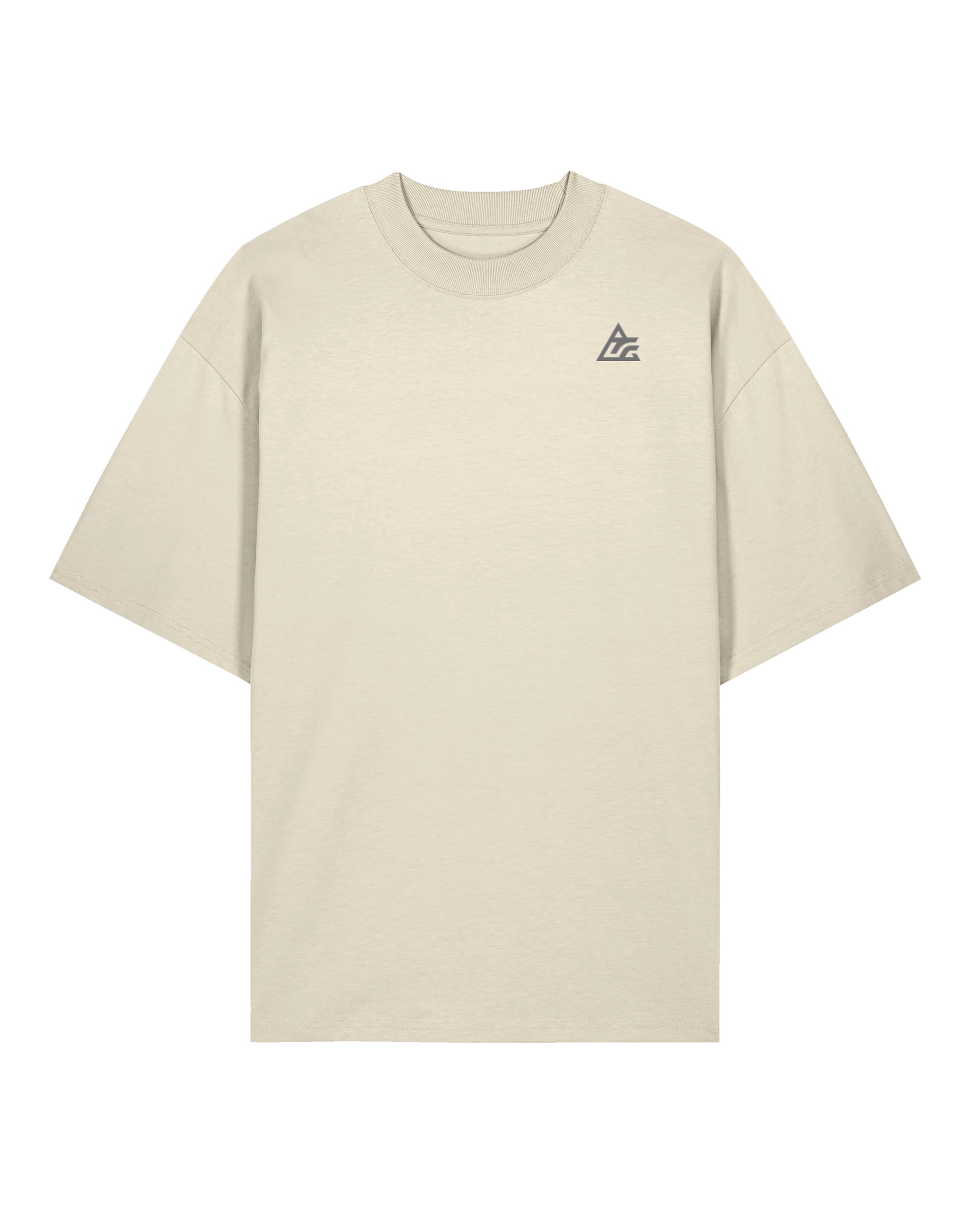 Oversized Urban Tee with Mountain Vista Back Print – Unlocked Potential Series