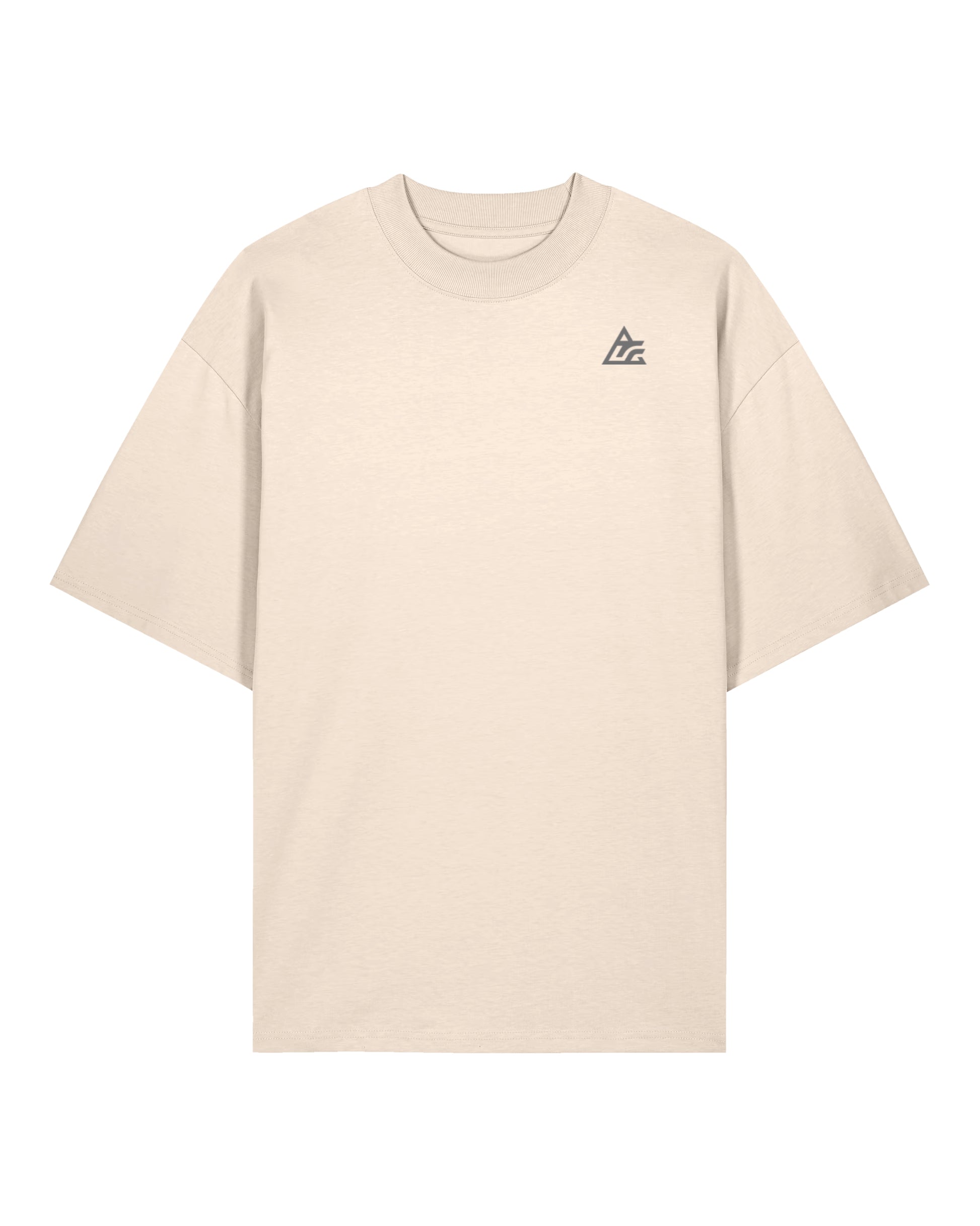 Oversized Urban Tee with Mountain Vista Back Print – Unlocked Potential Series