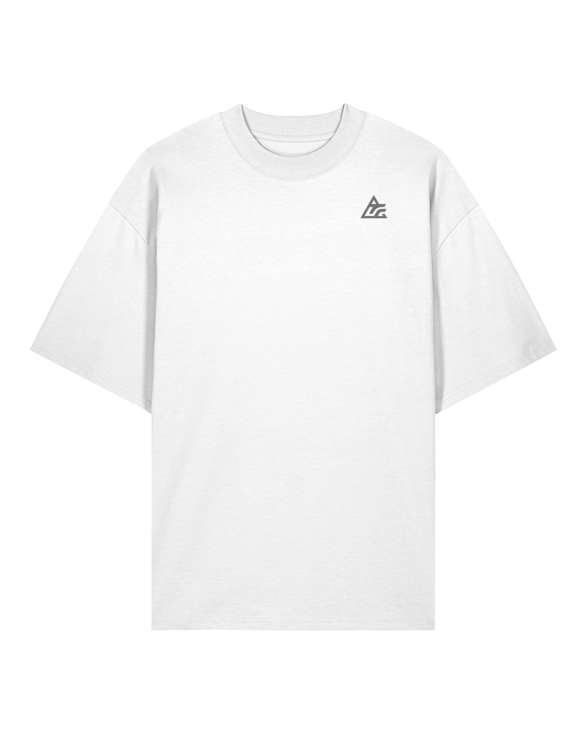 Oversized Urban Tee with Mountain Vista Back Print – Unlocked Potential Series