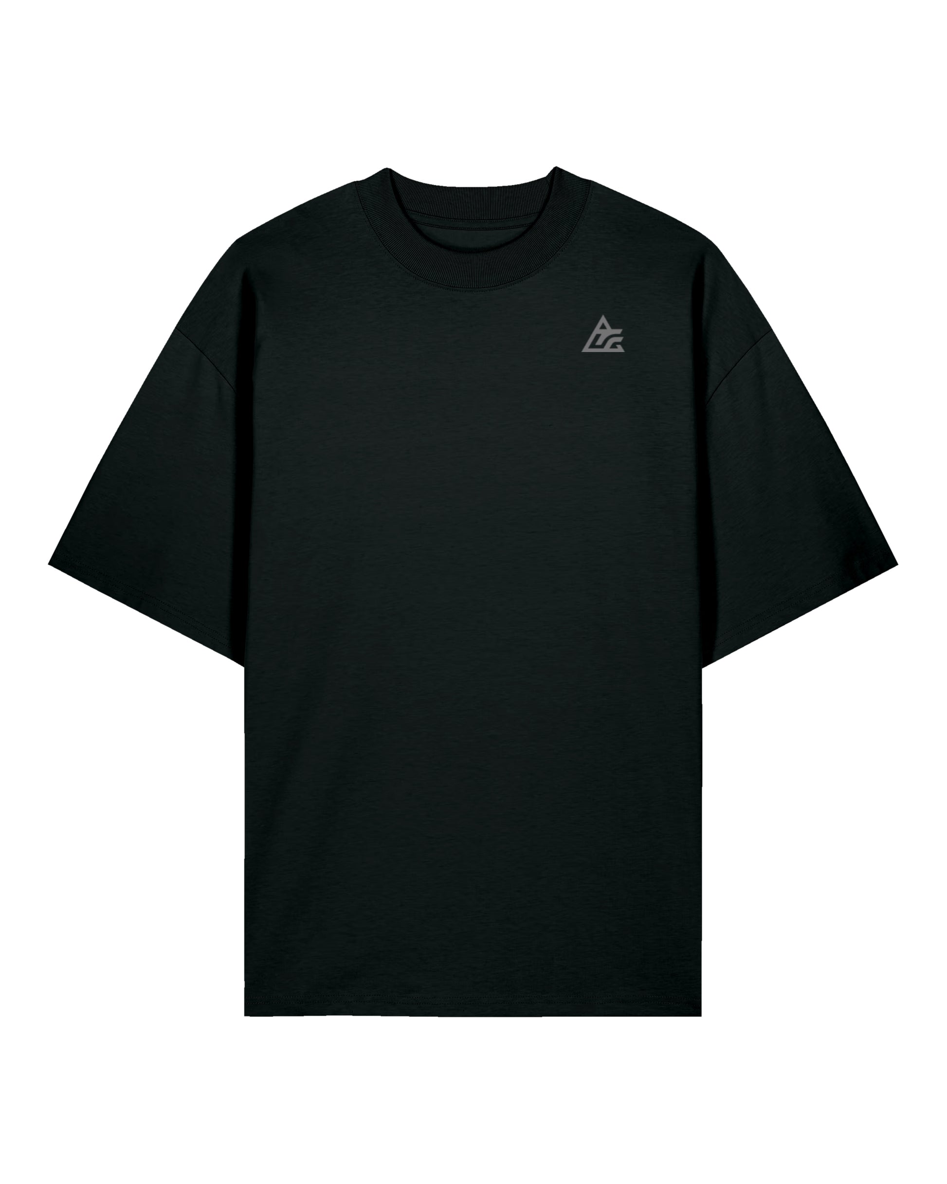 Oversized Urban Tee with Mountain Vista Back Print – Unlocked Potential Series