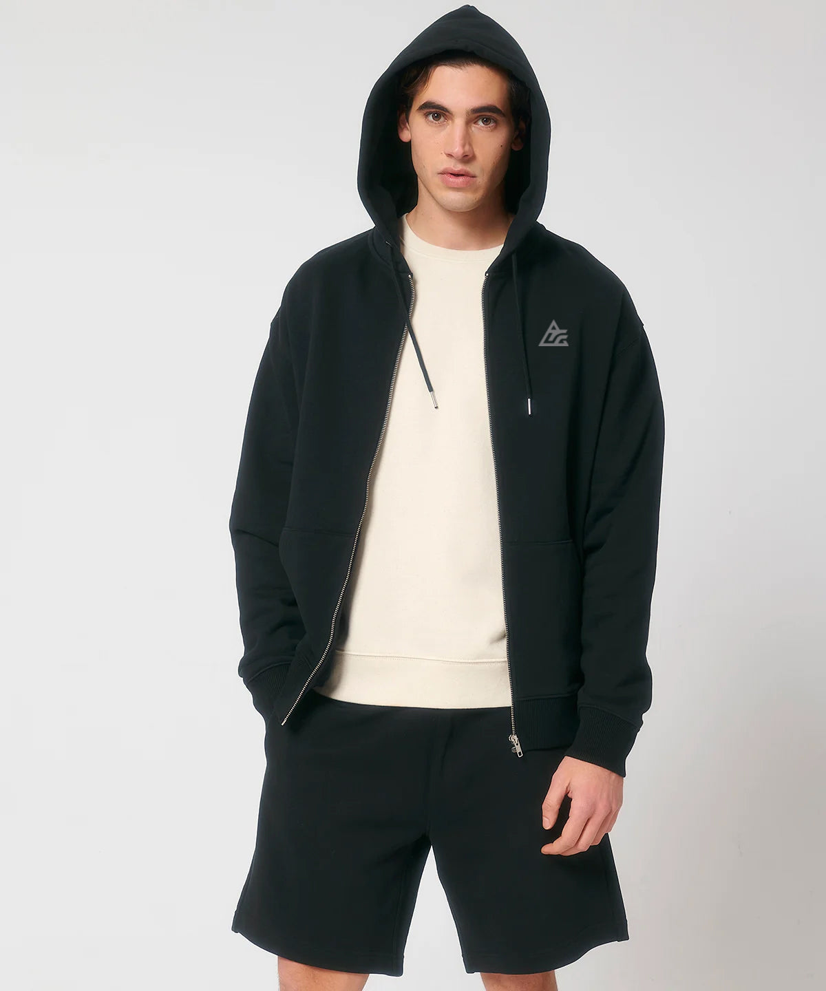 EcoZip Unisex Heavy Zip Hoodie